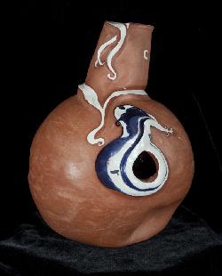 BLUE UDU DRUM