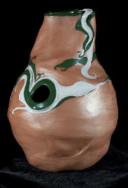 GREEN UDU DRUM